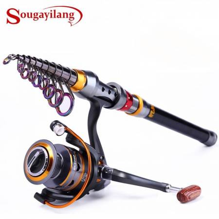 spinning rod and reel sets' - Sougayilang Fishing Store